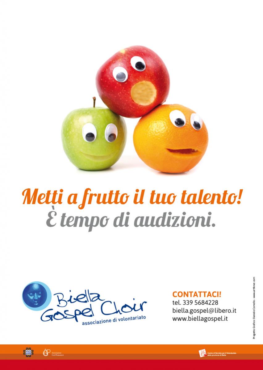 Sono aperte le audizioni del Biella Gospel Choir!